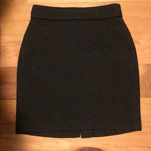 Houndstooth banana republic skirt